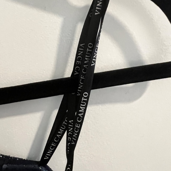 Vince Camuto Metallic One-Shoulder Gown - Picture 4 of 9